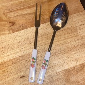 Sears Merry Mushroom 2 piece utensil set - Japan